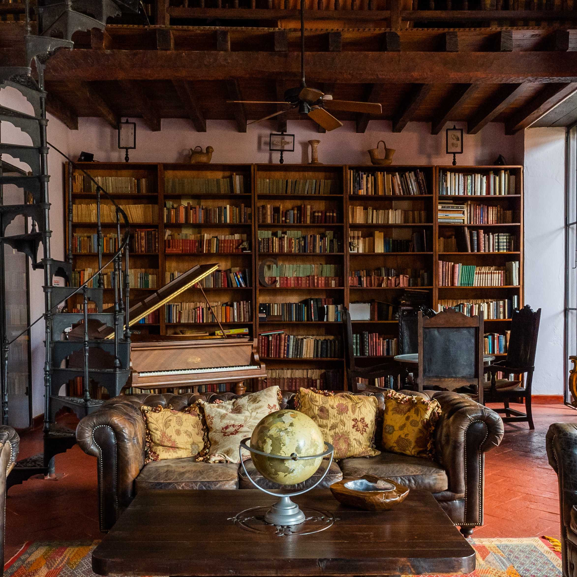 An image of a library